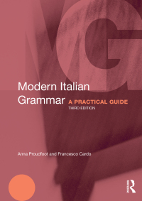 Cover image: Modern Italian Grammar 3rd edition 9780415671866