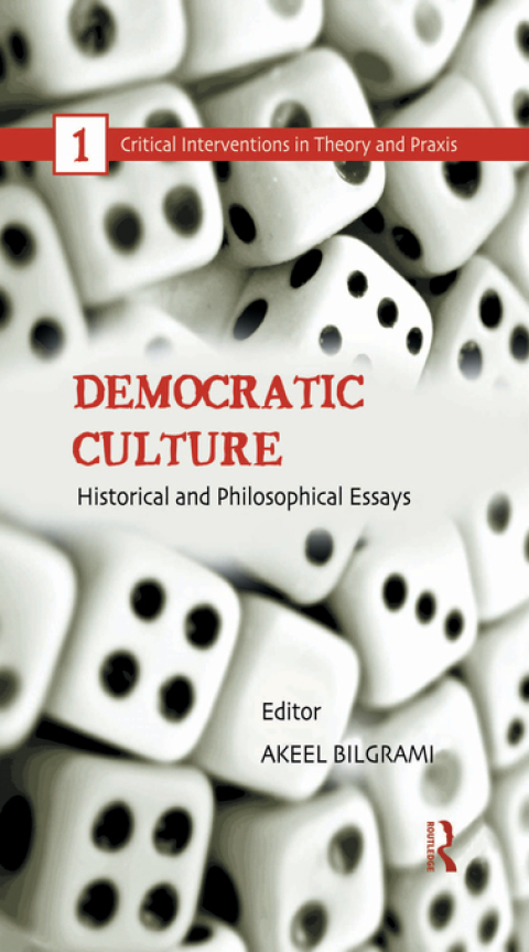 Cover image for book Democratic Culture