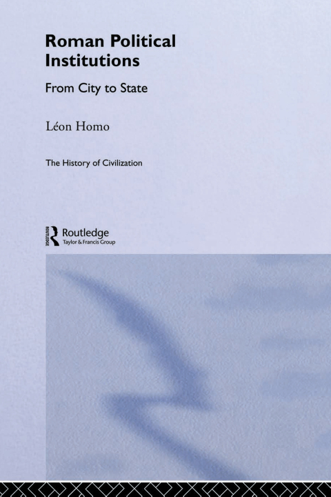 Cover image for book Roman Political Institutions