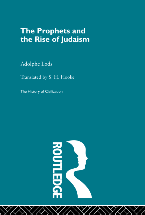 Cover image for book The Prophets and the Rise of Judaism