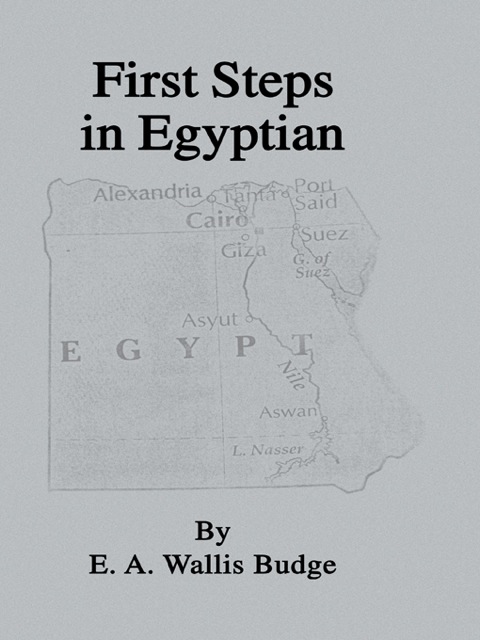 Cover image for book First Steps In Egyptian