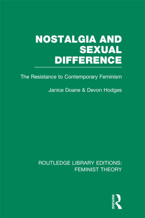 Cover image for book Nostalgia and Sexual Difference (RLE Feminist Theory)