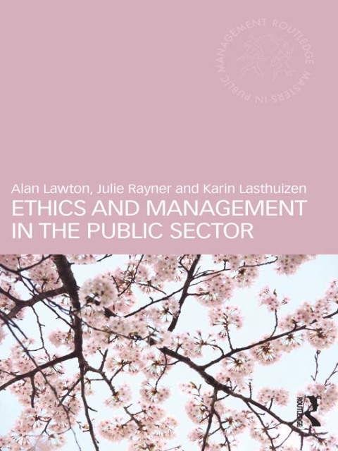 Cover image for book Ethics and Management in the Public Sector
