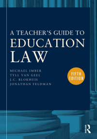 صورة الغلاف: A Teacher's Guide to Education Law 5th edition 9780415634700
