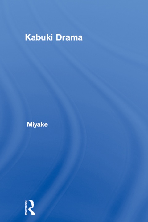 Cover image for book Kabuki Drama