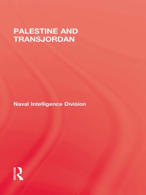 Cover image for book Palestine & Transjordan