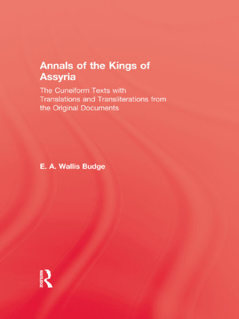 Cover image for book Annals Of The Kings Of Assyria