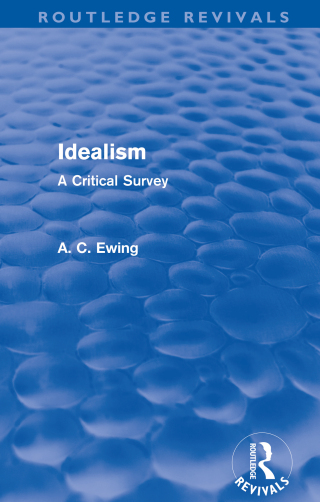 Idealism (Routledge Revivals)