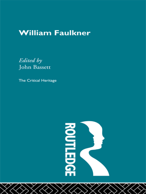 Cover image for book William Faulkner