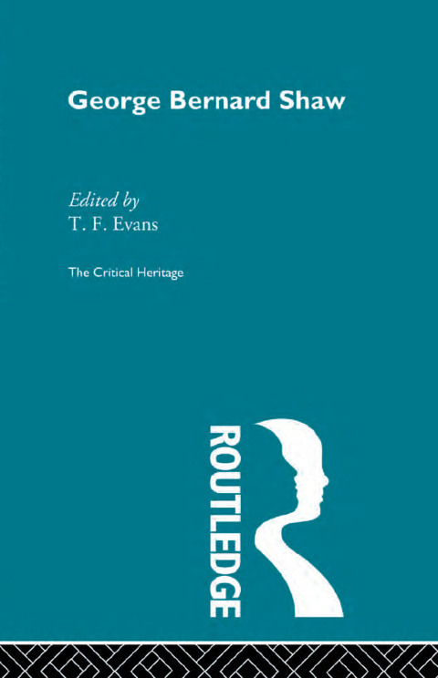 Cover image for book George Bernard Shaw