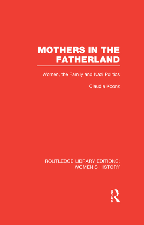 Cover image for book Mothers in the Fatherland