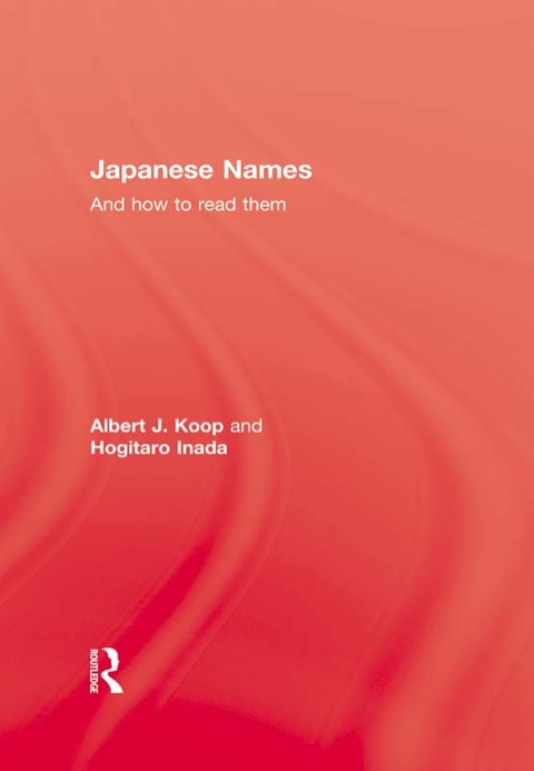 Cover image for book Japanese Names and How To Read Them