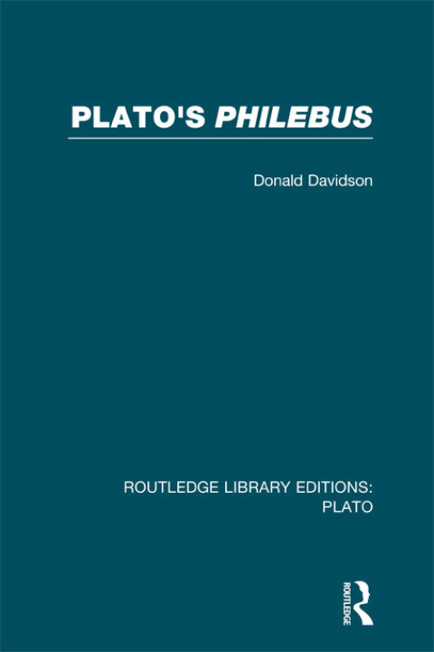 Plato's Philebus (RLE: Plato) 