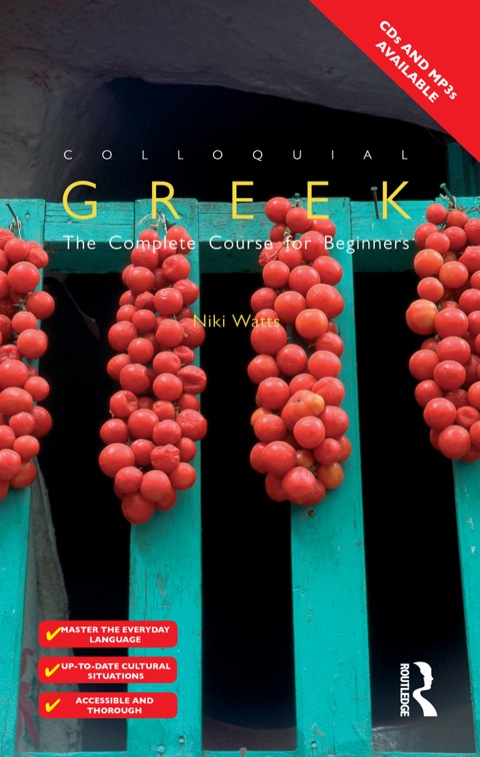 Cover image for book Colloquial Greek