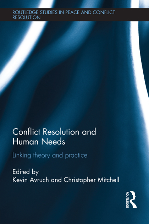 Cover image for book Conflict Resolution and Human Needs