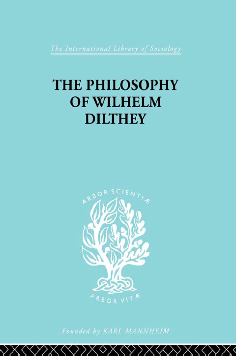 Cover image for book Philosophy of Wilhelm Dilthey