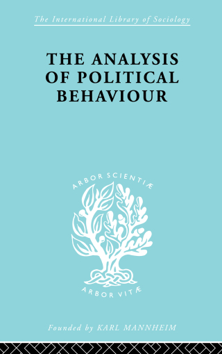 The Analysis of Political Behaviour