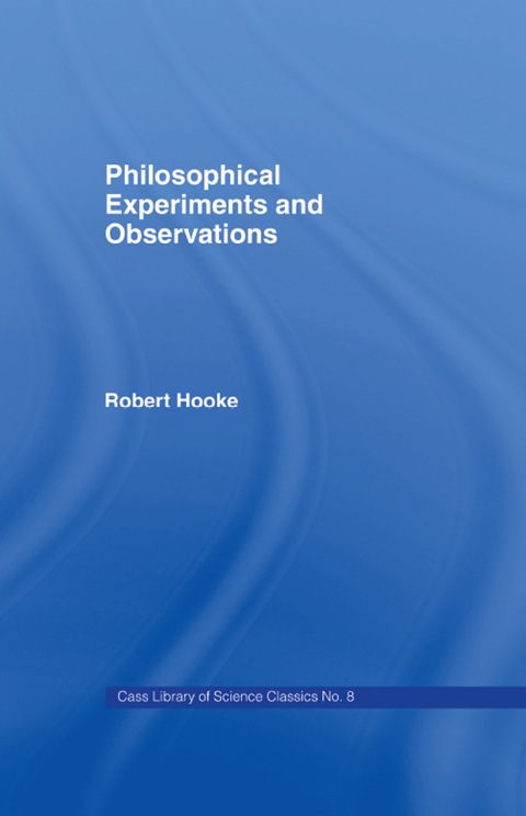 Cover image for book Philosophical Experiments and Observations