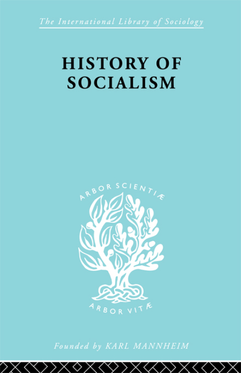 Cover image for book History of Socialism