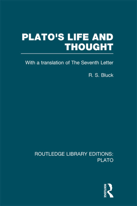 Cover image for book Plato's Life and Thought (RLE: Plato)