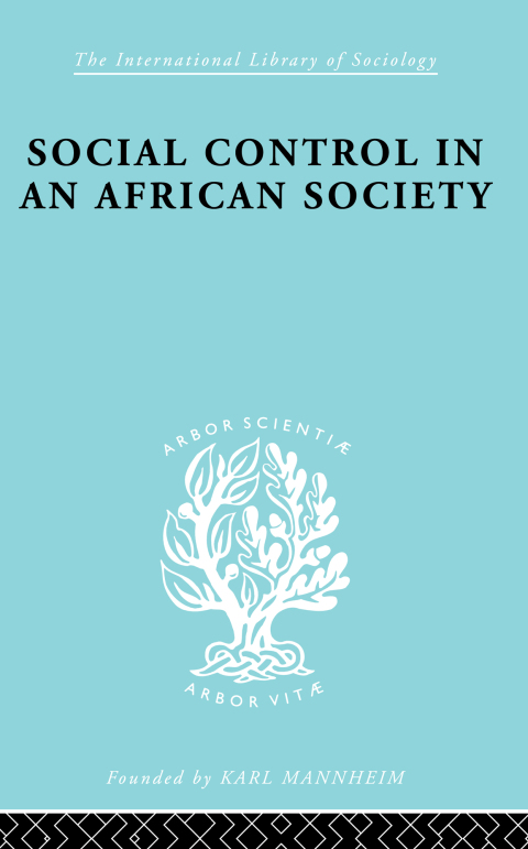 Cover image for book Social Control in an African Society