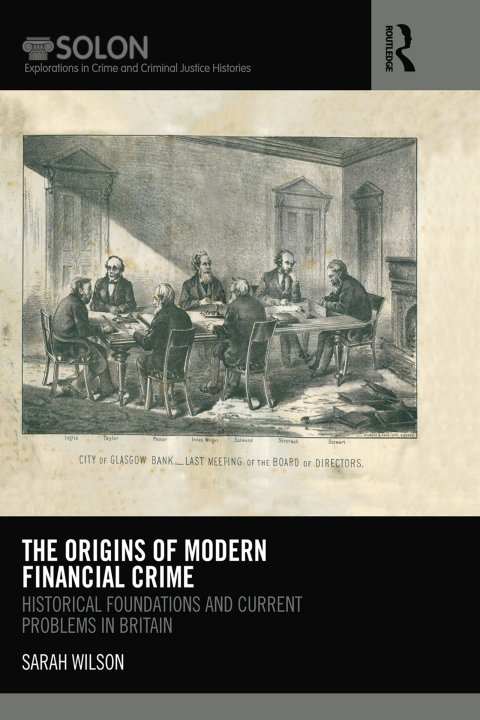 Cover image for book The Origins of Modern Financial Crime