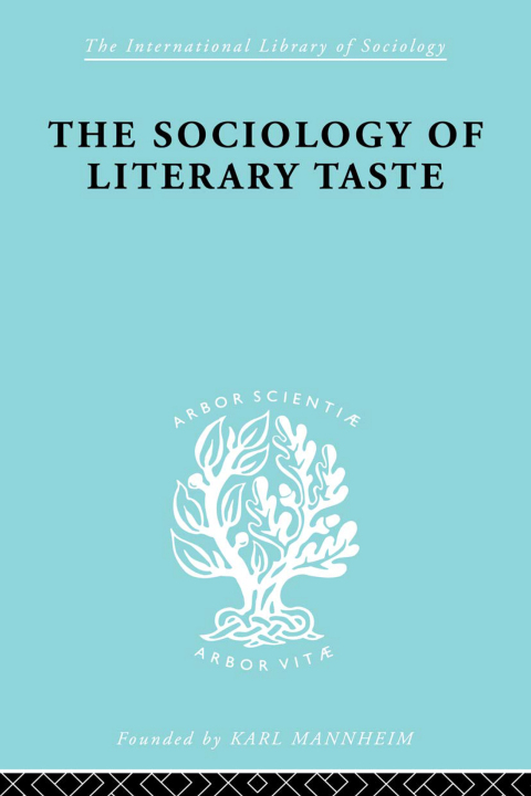 Cover image for book Sociology Lit Taste Ils 90