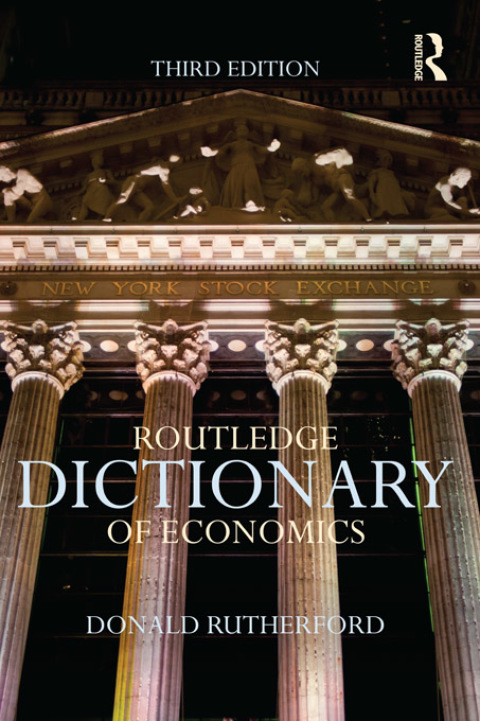 Cover image for book Routledge Dictionary of Economics