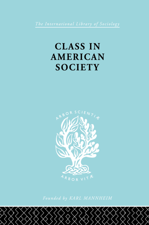Cover image for book Class American Socty Ils 103