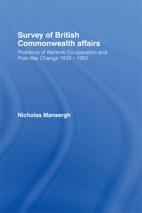 Cover image for book Survey of British Commonwealth Affairs