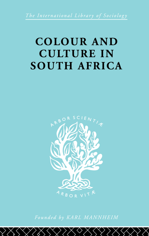 Cover image for book Colour and Culture in South Africa