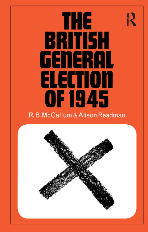Cover image for book The British General Election of 1945