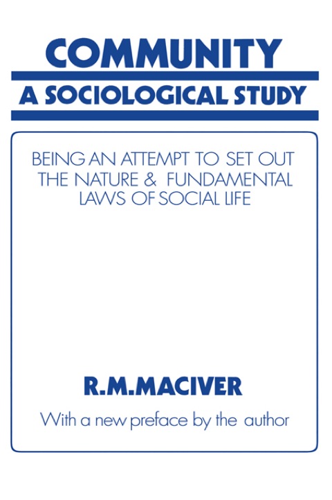 Cover image for book Community