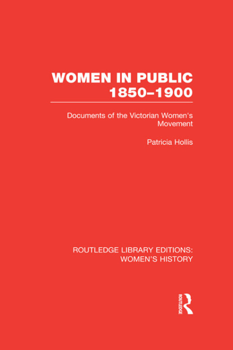 Cover image for book Women in Public, 1850-1900