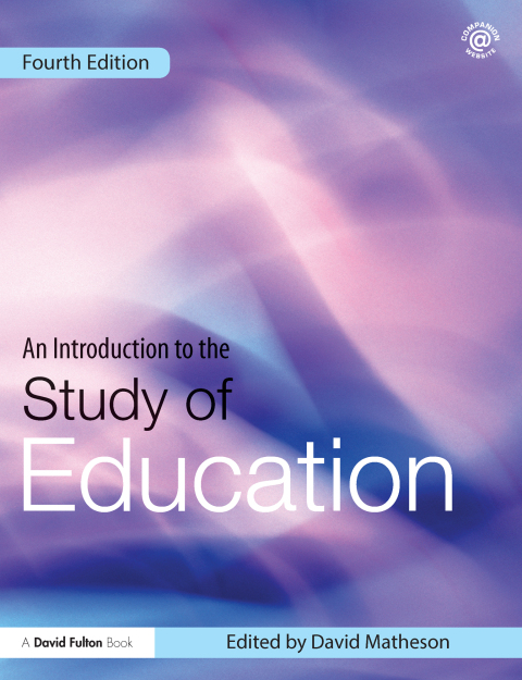 Cover image for book An Introduction to the Study of Education