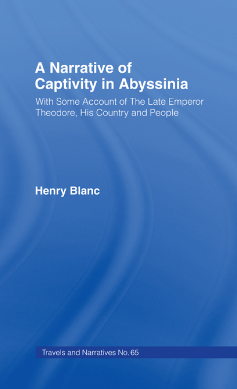 Cover image for book A Narrative of Captivity in Abyssinia (1868)