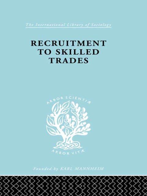 Cover image for book Recruitment to Skilled Trades
