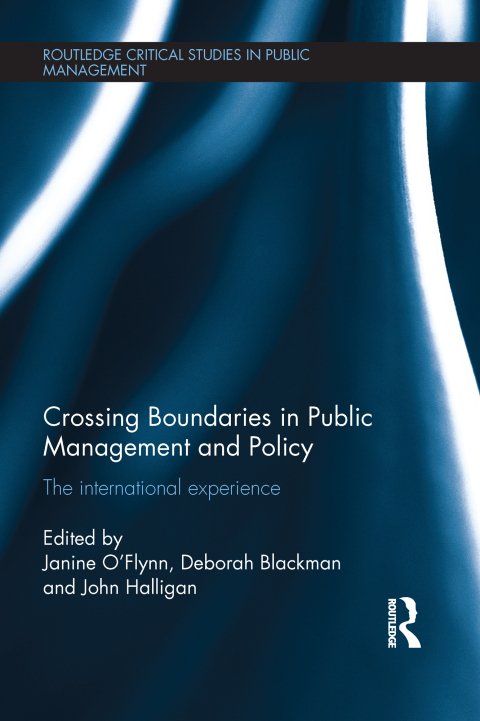 Cover image for book Crossing Boundaries in Public Management and Policy