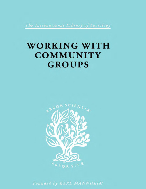 Cover image for book Working with Community Groups