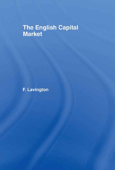 Cover image for book The English Capital Market