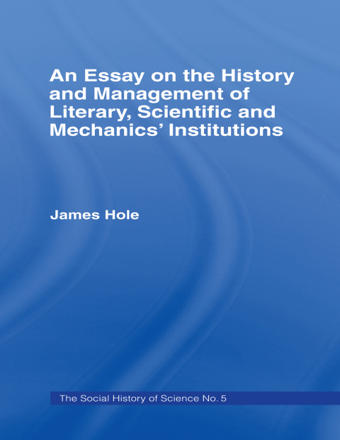 Cover image for book Essay on History and Management
