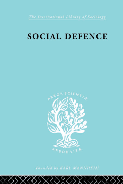 Cover image for book Social Defence Ils 212