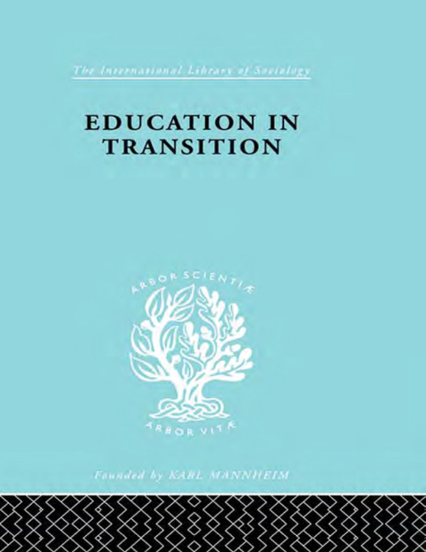 Cover image for book Education in Transition