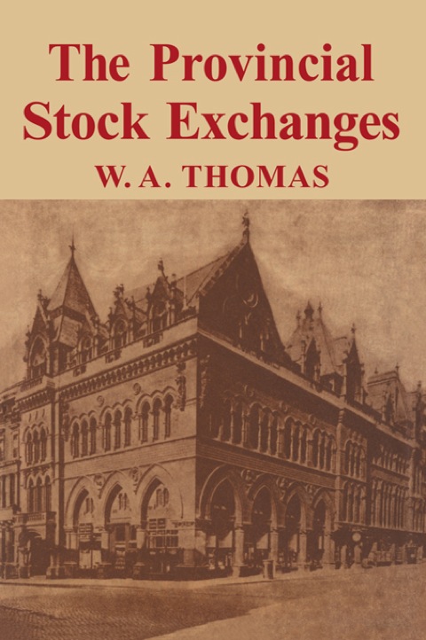 Cover image for book Provincial Stock Exchange