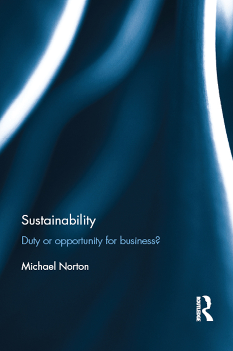 Cover image for book Sustainability