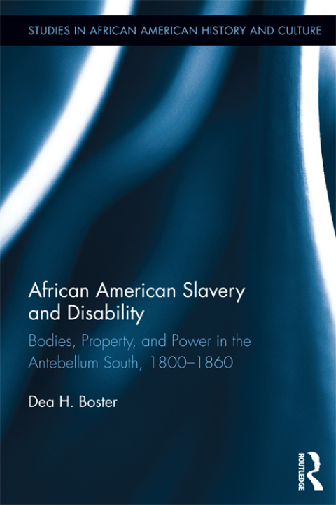 Cover image for book African American Slavery and Disability