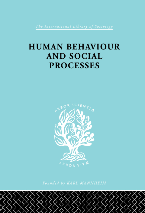 Cover image for book Human Behavior and Social Processes