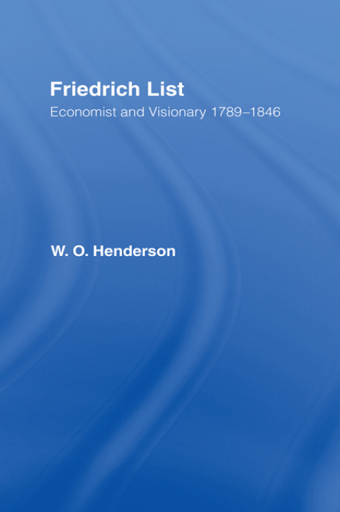 Cover image for book Friedrich List