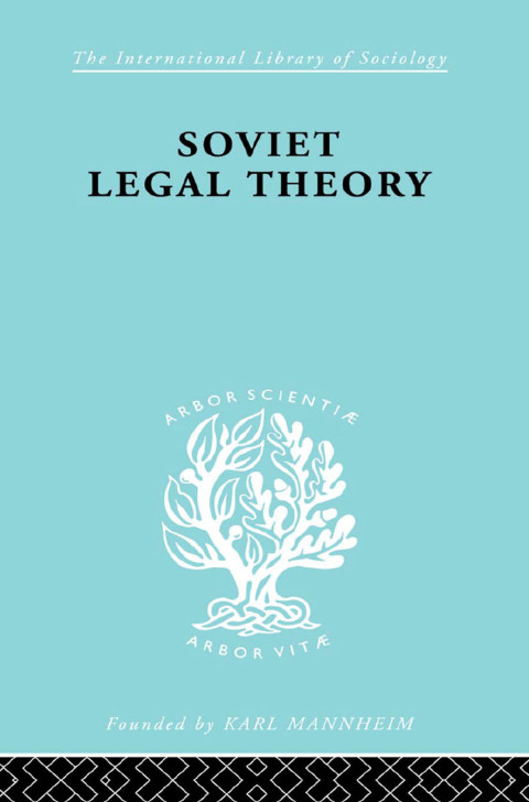Cover image for book Soviet Legal Theory Ils 273