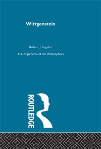 Cover image: Wittgenstein-Arg Philosophers 1st edition 9780415203784